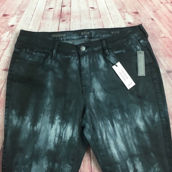 💸NWT A.N.A Mid Rise Super Skinny Jegging sz 12/31 - Picture 2 of 7